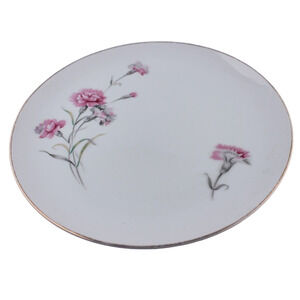 ROYAL COURT-Carnation-Luncheon Plate 9.25" Pink Carnation Flowers